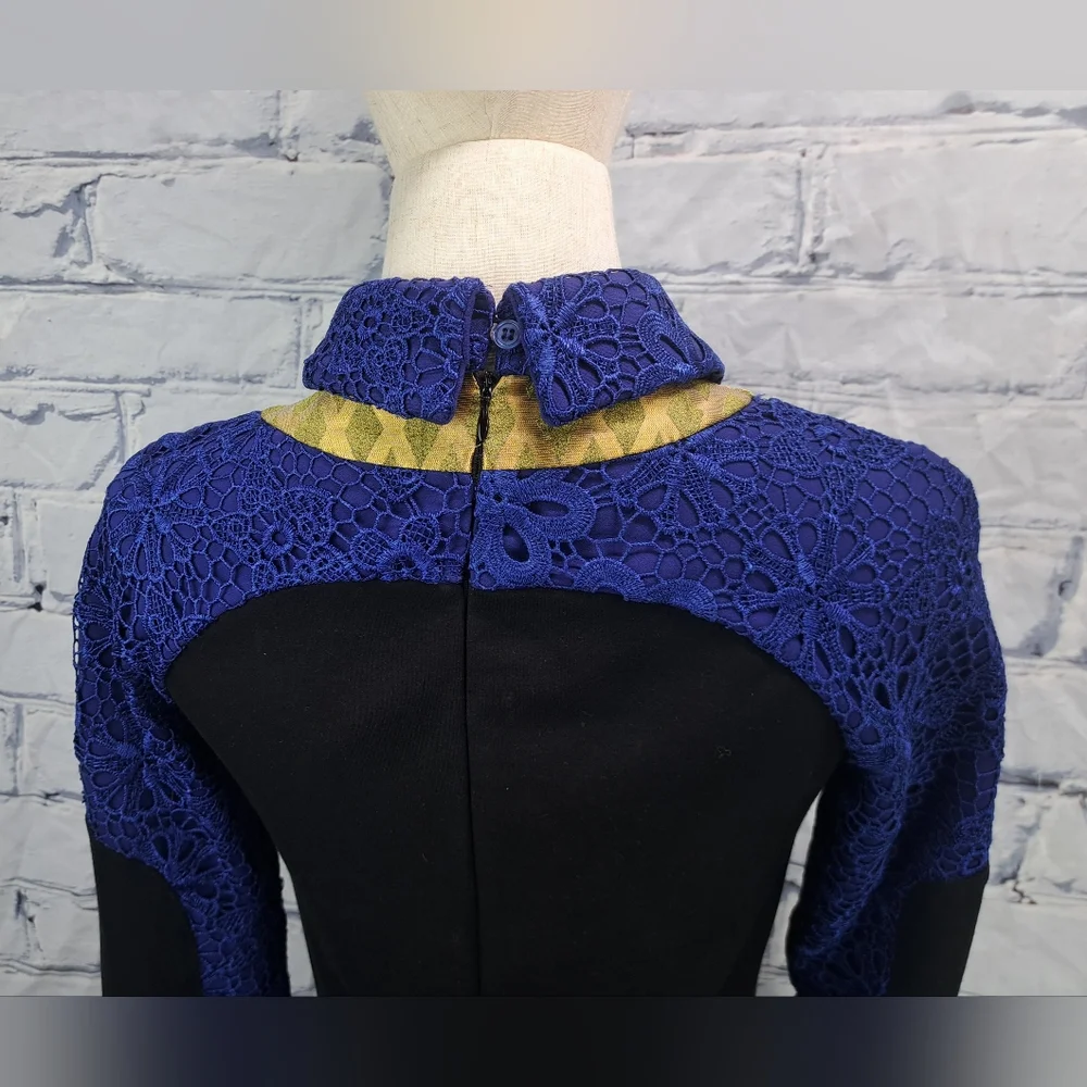 Givenchy Paris Women's Top Purple Black Crystals Italy Small - Picture 13 of 13